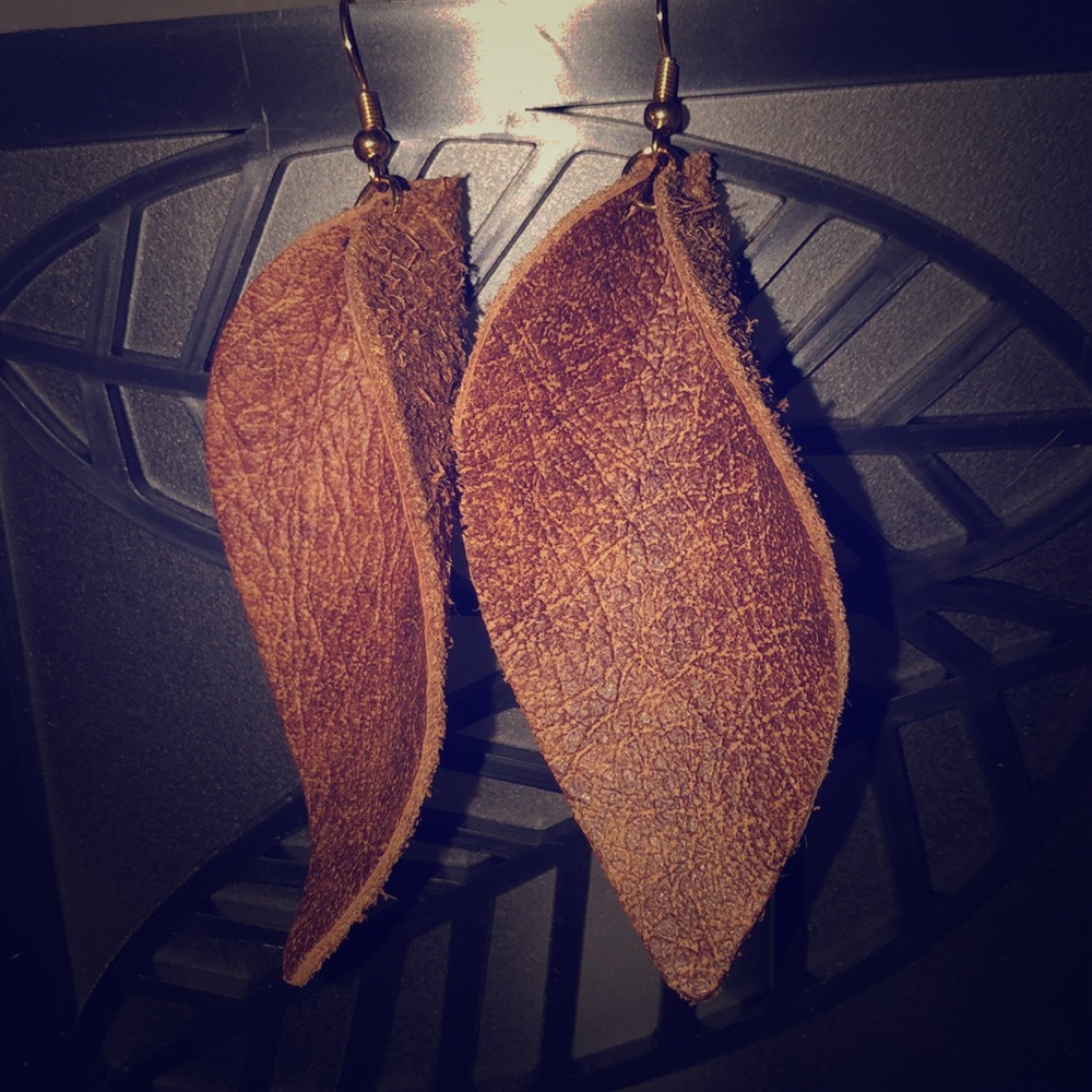 Leather Earrings